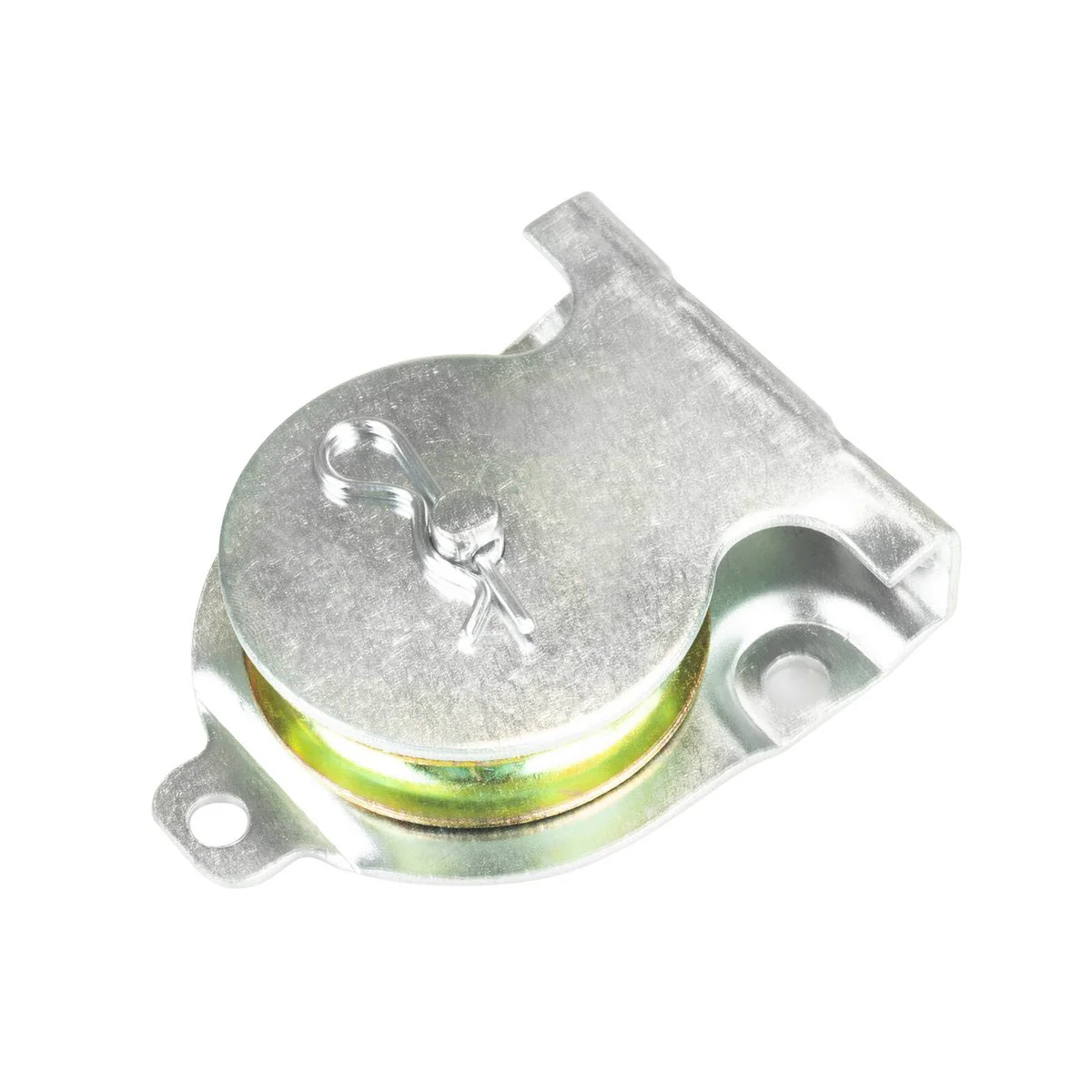 Pinnacle 50mm Zinc Plated Fixed Pulley - Durable - Corrosion Resistant - Silver
