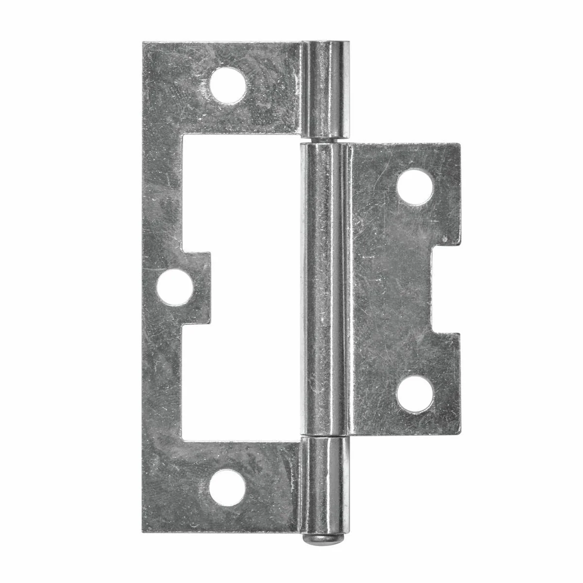 Pinnacle Fixed Pin Hinge - 100mm - Zinc Plated - 2 Pack - Corrosion Resistant