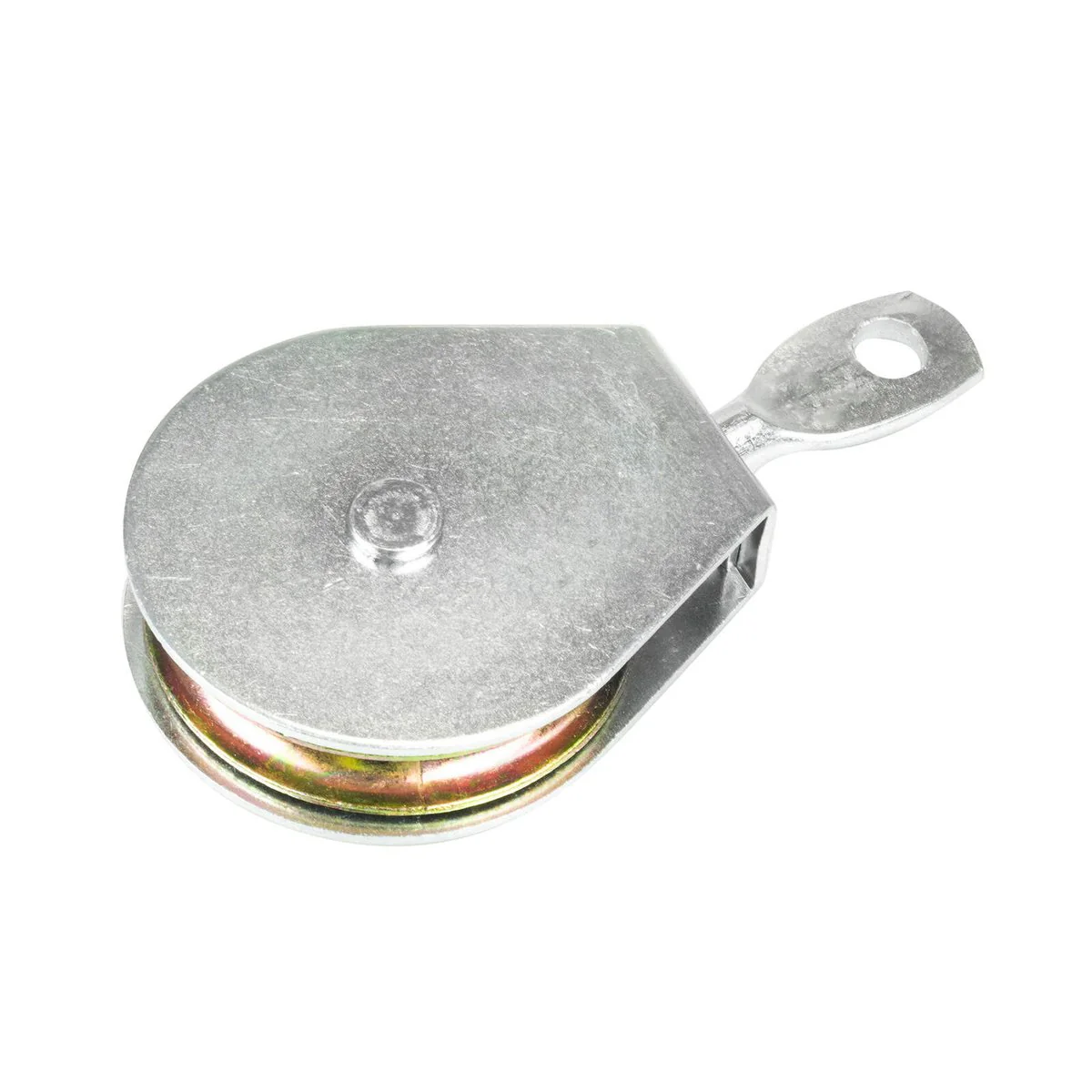 Pinnacle Fixed Pulley Swivel - 64mm - Zinc Plated - 250kg Capacity