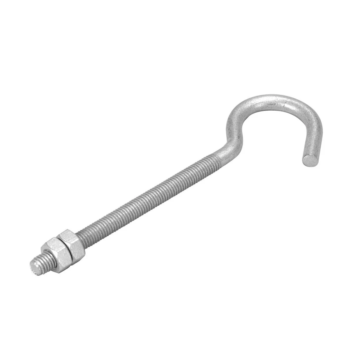 Pinnacle Galvanised Hook Bolt - M8 x 152mm - 2 Pack - 70kg Load Capacity
