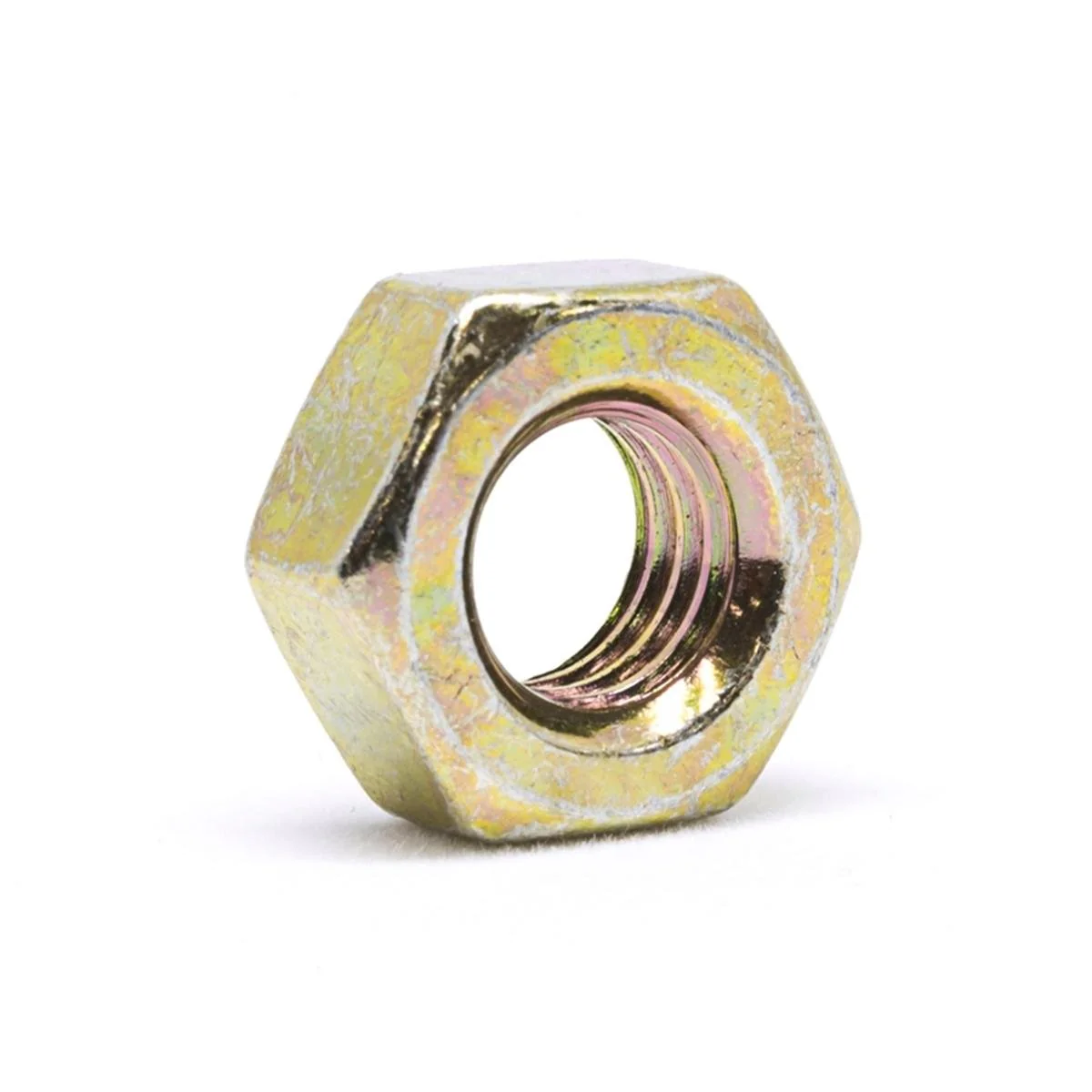 Pinnacle Hi Tensile Nuts 1/2" Yellow Zinc 6 Pack - 48mm x 14mm x 17mm