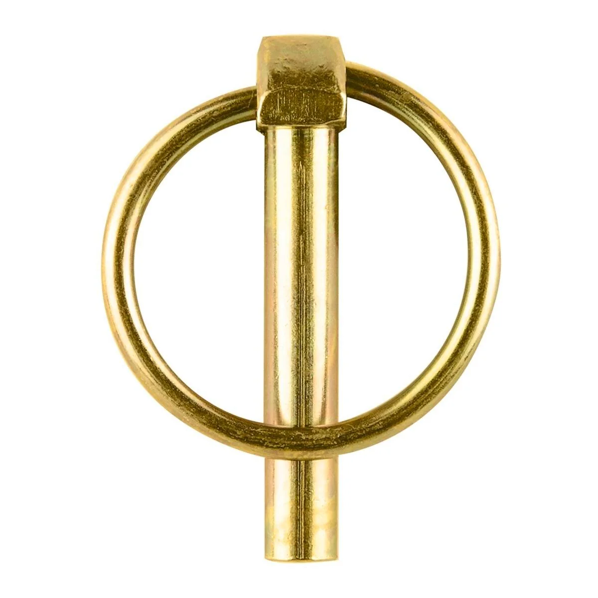 Pinnacle Lynch Pin - 8mm - Carbon Steel - Yellow Zinc Plated - 2 Pack