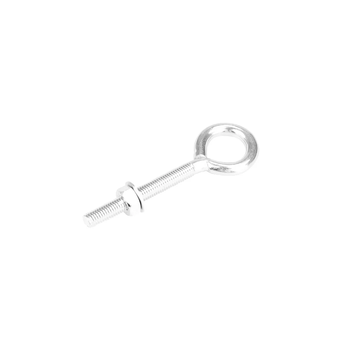 Pinnacle M10 Eye Bolt - Zinc Plated Steel - 125mm x 25mm - Corrosion Resistant