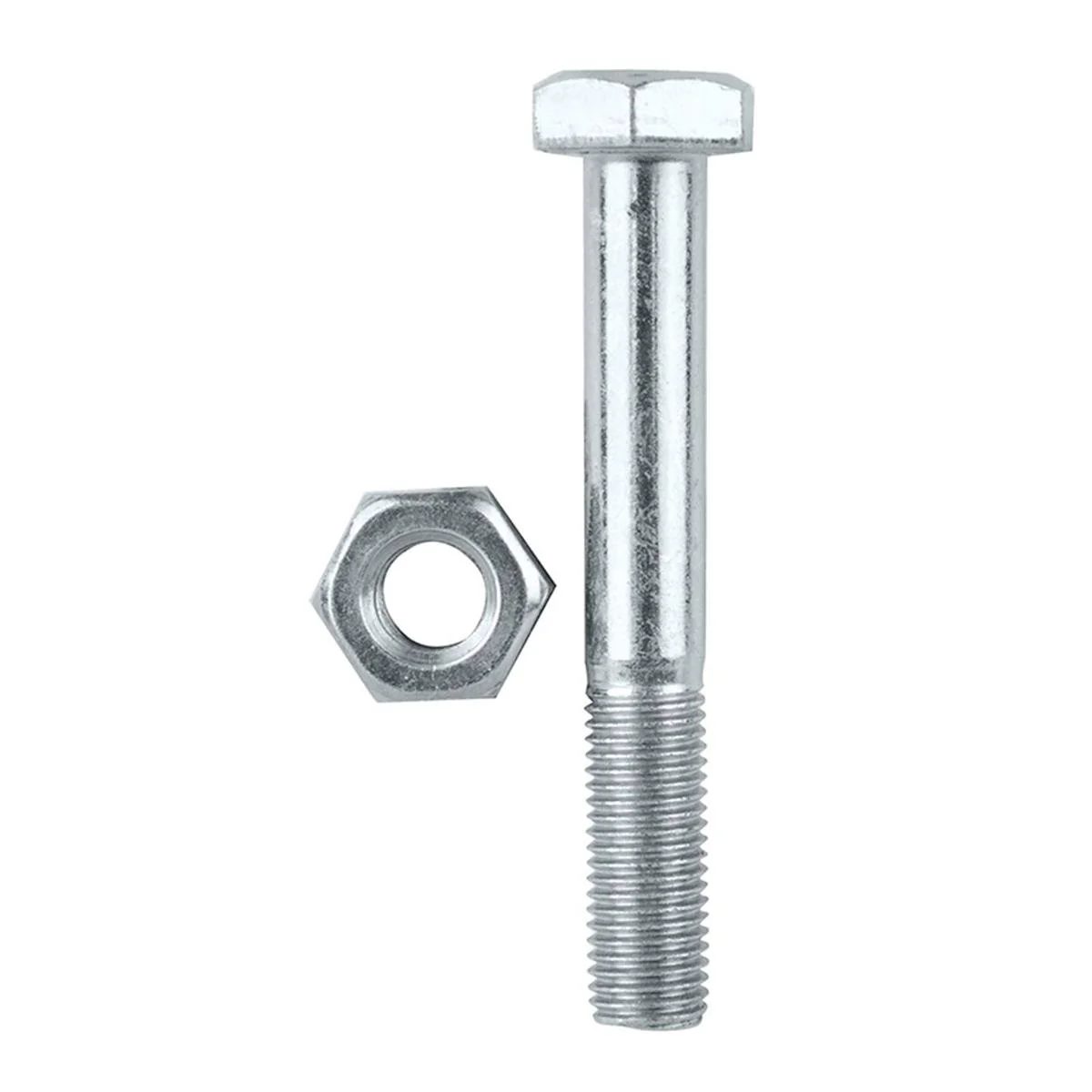 Pinnacle M10 x 50mm Stainless Steel Hex Bolt and Nut 2 Pack