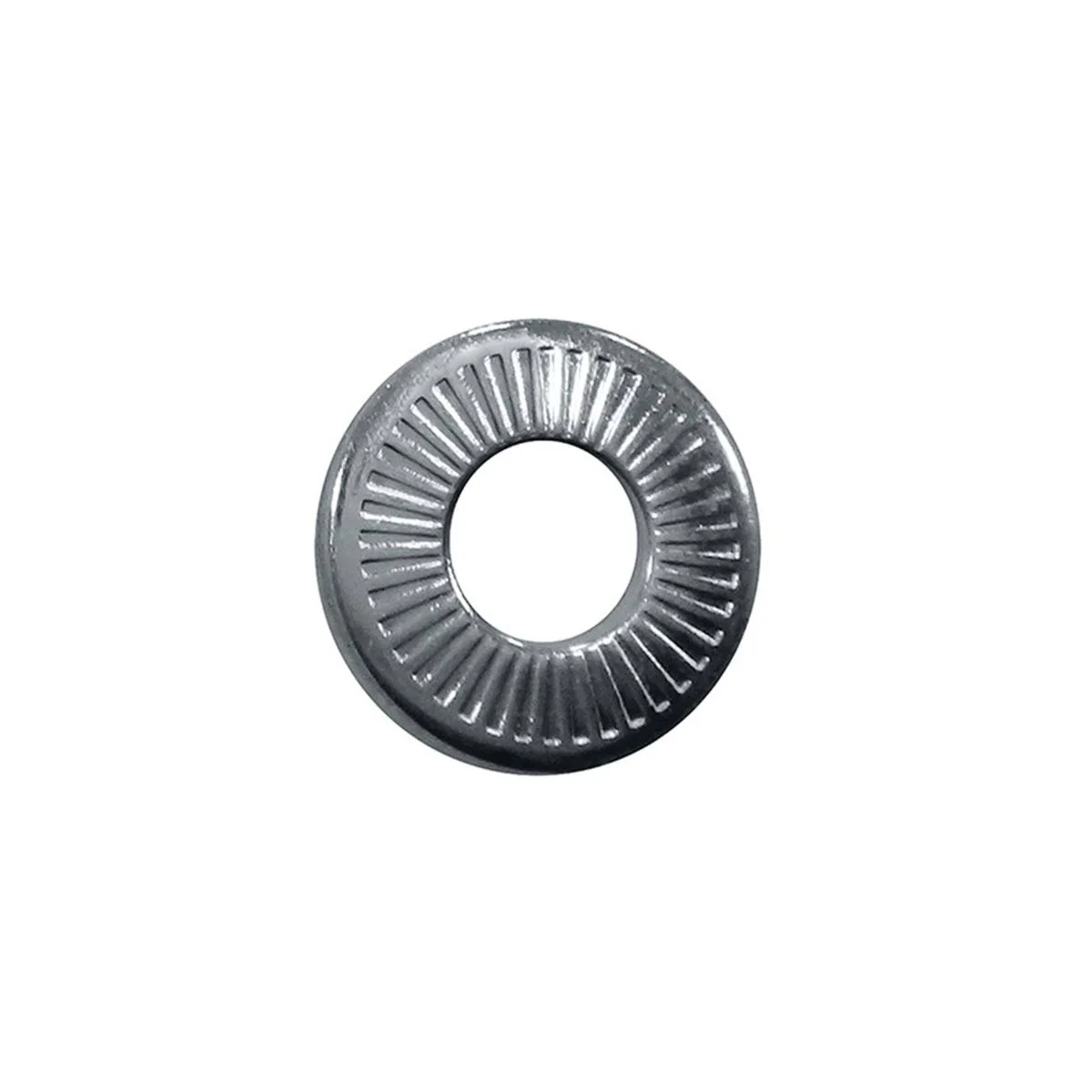 Pinnacle M12 Zinc Plated Conic Contact Washer 6 Pack - Steel - Durable