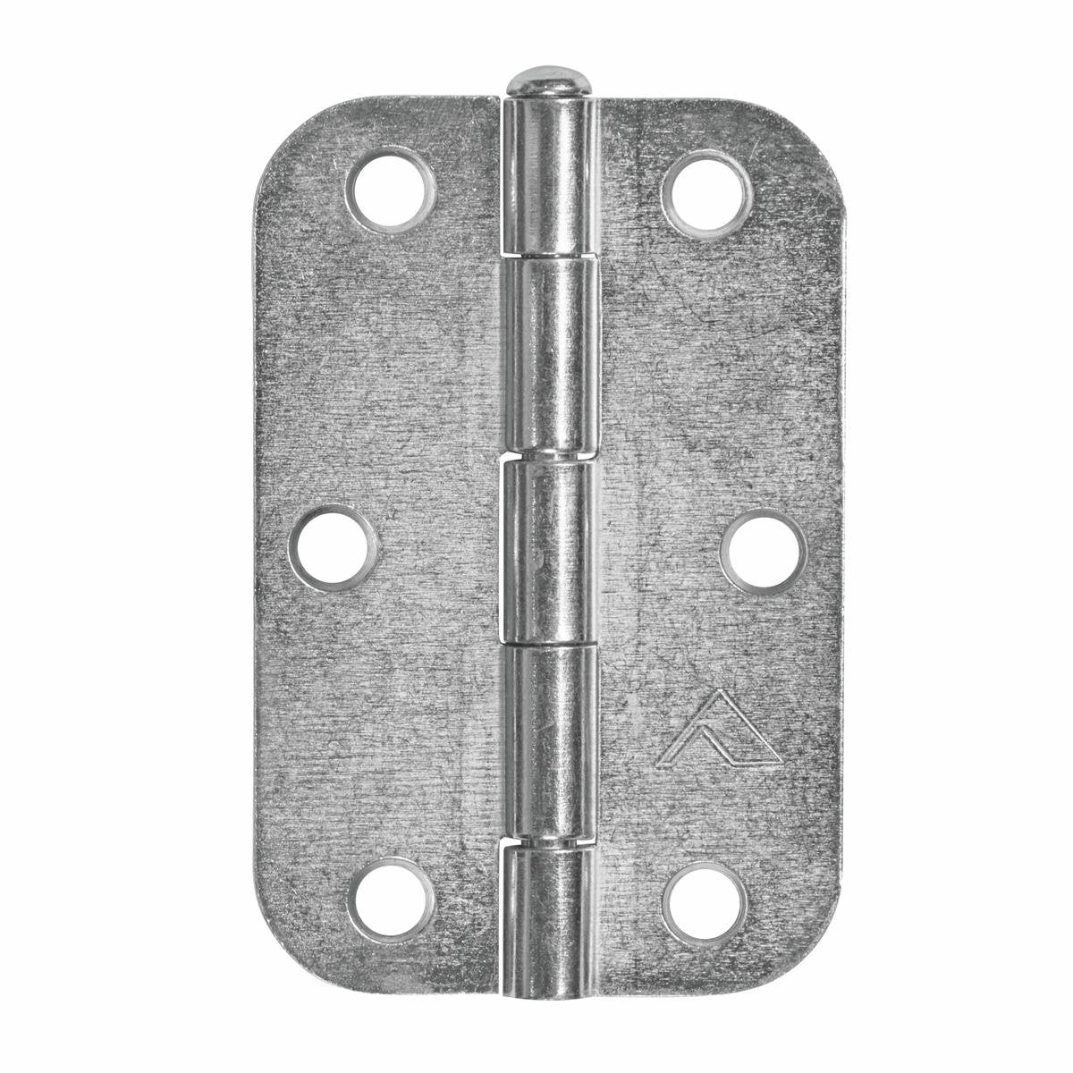 Pinnacle Radius Butt Hinge - 90mm - Zinc Plated - Loose Pin - 20 Pack