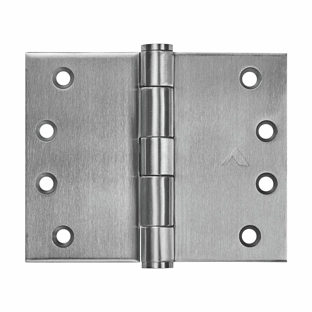 Pinnacle Wide Throw Hinge - 100mm - Satin Stainless Steel - Fixed Pin - 10 Pack