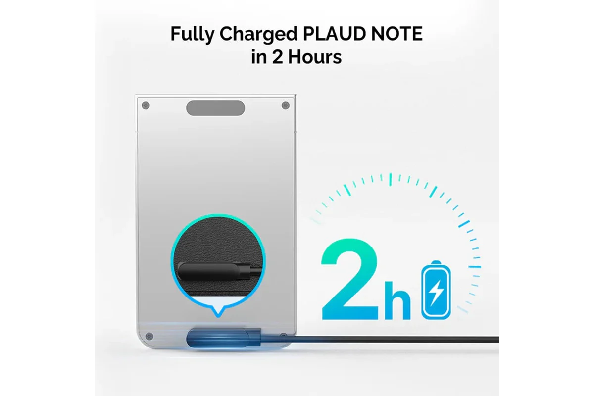 PLAUD Note AI Voice Recorder - Smart Transcription & Summaries (Silver) - Image 11