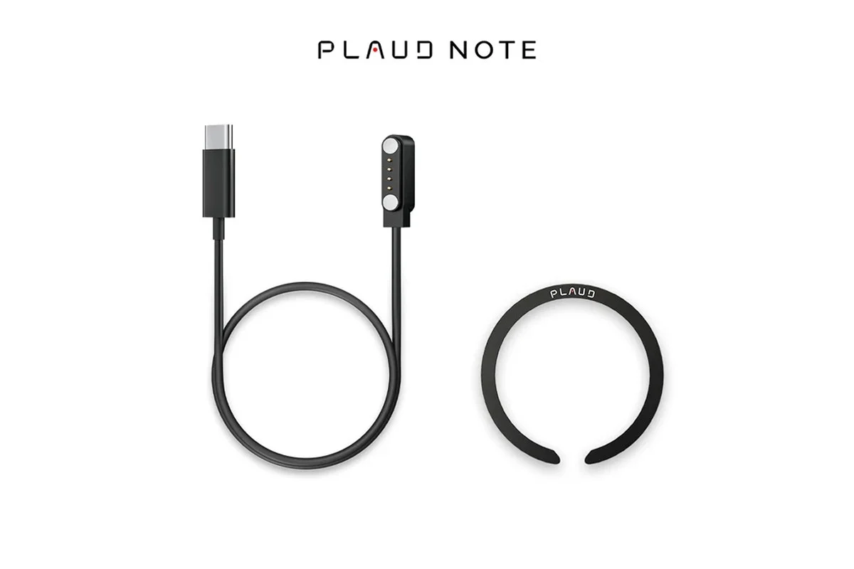 PLAUD Note AI Voice Recorder Starlight with Magnetic Case - Image 11