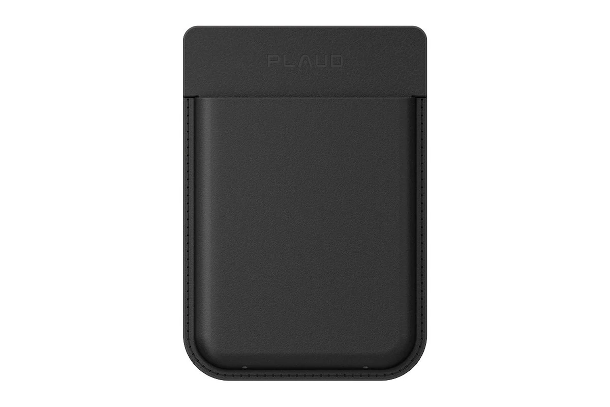PLAUD Note Pro Magnetic Case Black Leather Protective Case