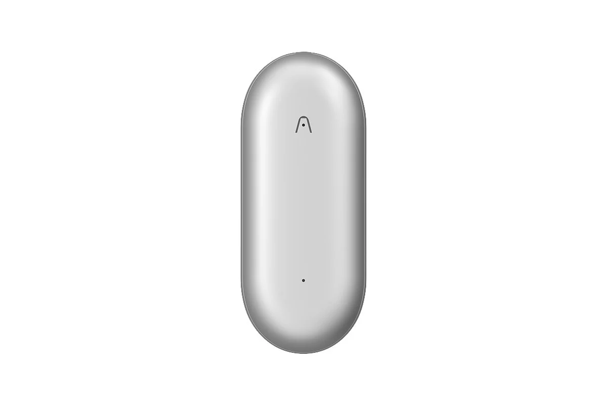 PLAUD NotePin AI Voice Recorder - Lunar Silver, Smart Transcription