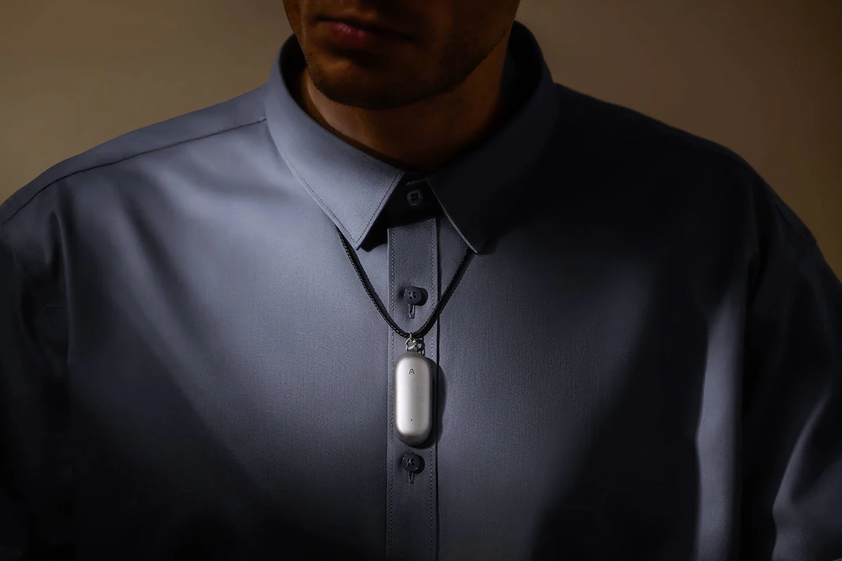 PLAUD NotePin AI Voice Recorder - Lunar Silver, Smart Transcription - Image 14