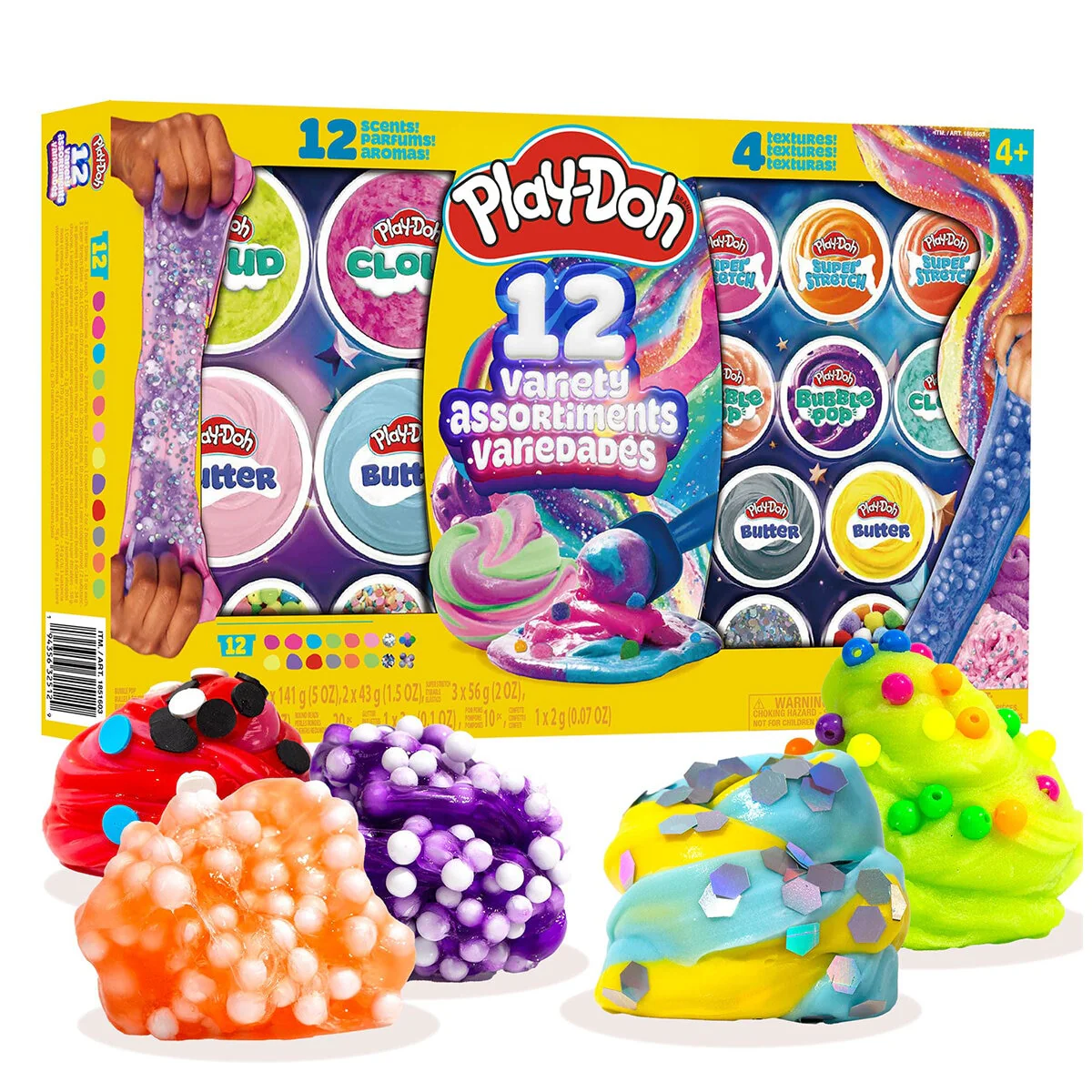Play-Doh Scented Clay & Compound Variety Set 12+16 Air-Dry Clays 232512 - Image 2