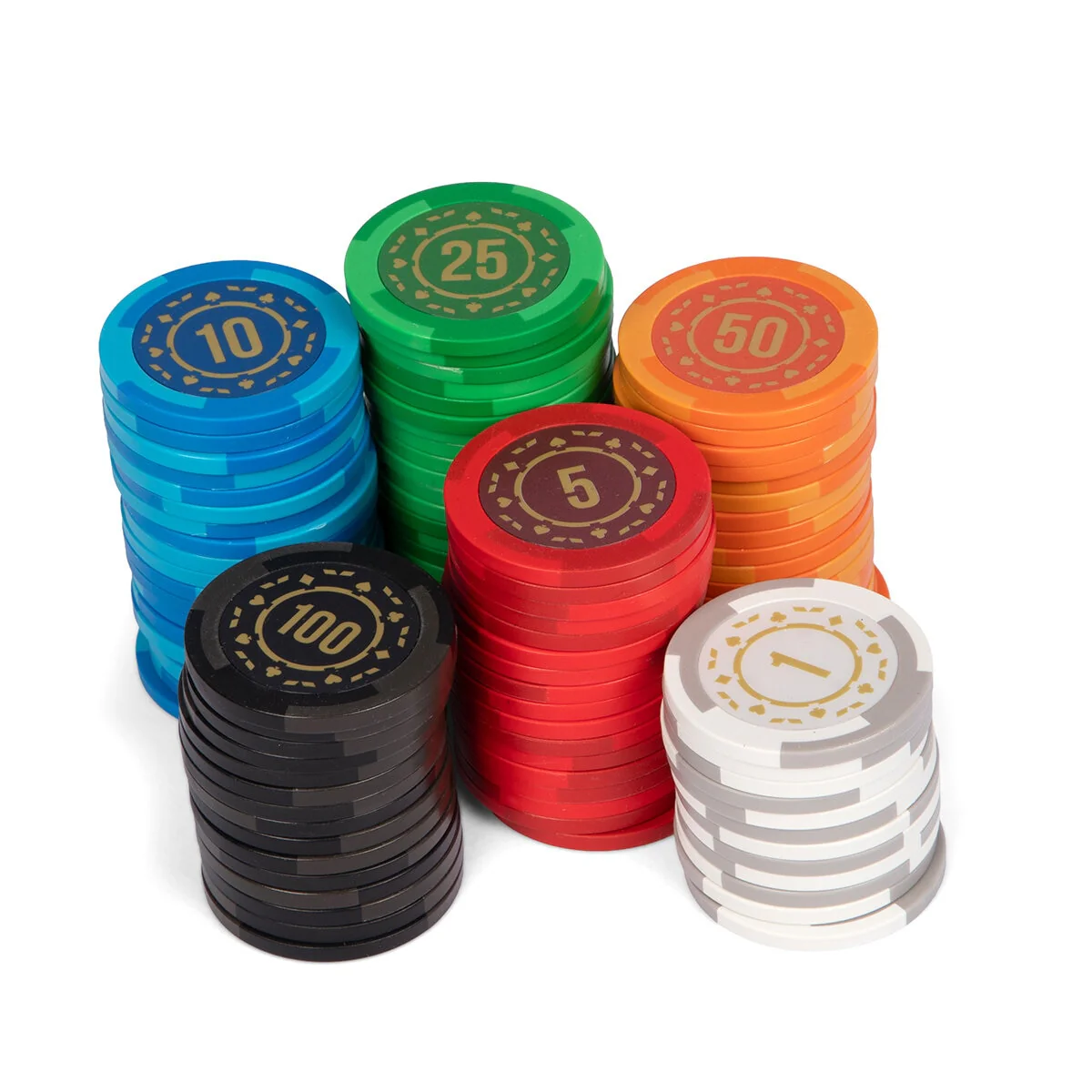 Poker Chip Set 400 Extra-Heavyweight Chips Heavy Duty Aluminium Case - Image 2