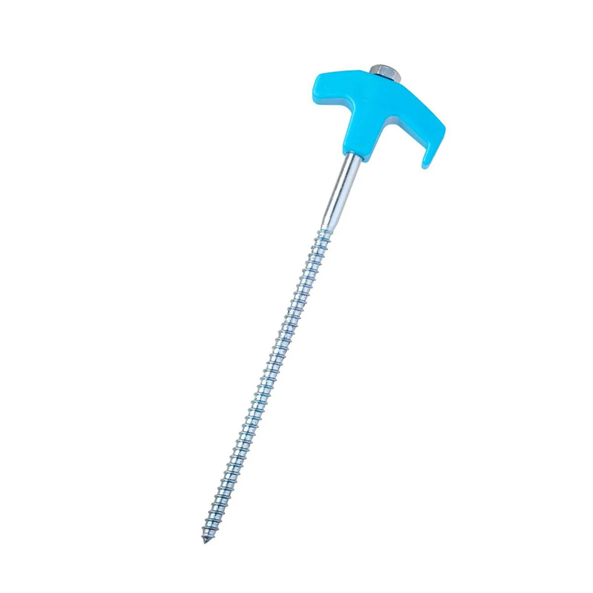 Polytuf Heavy Duty Screw in Peg 15 Pack - 220mm - Rust Resistant - Blue - Image 3