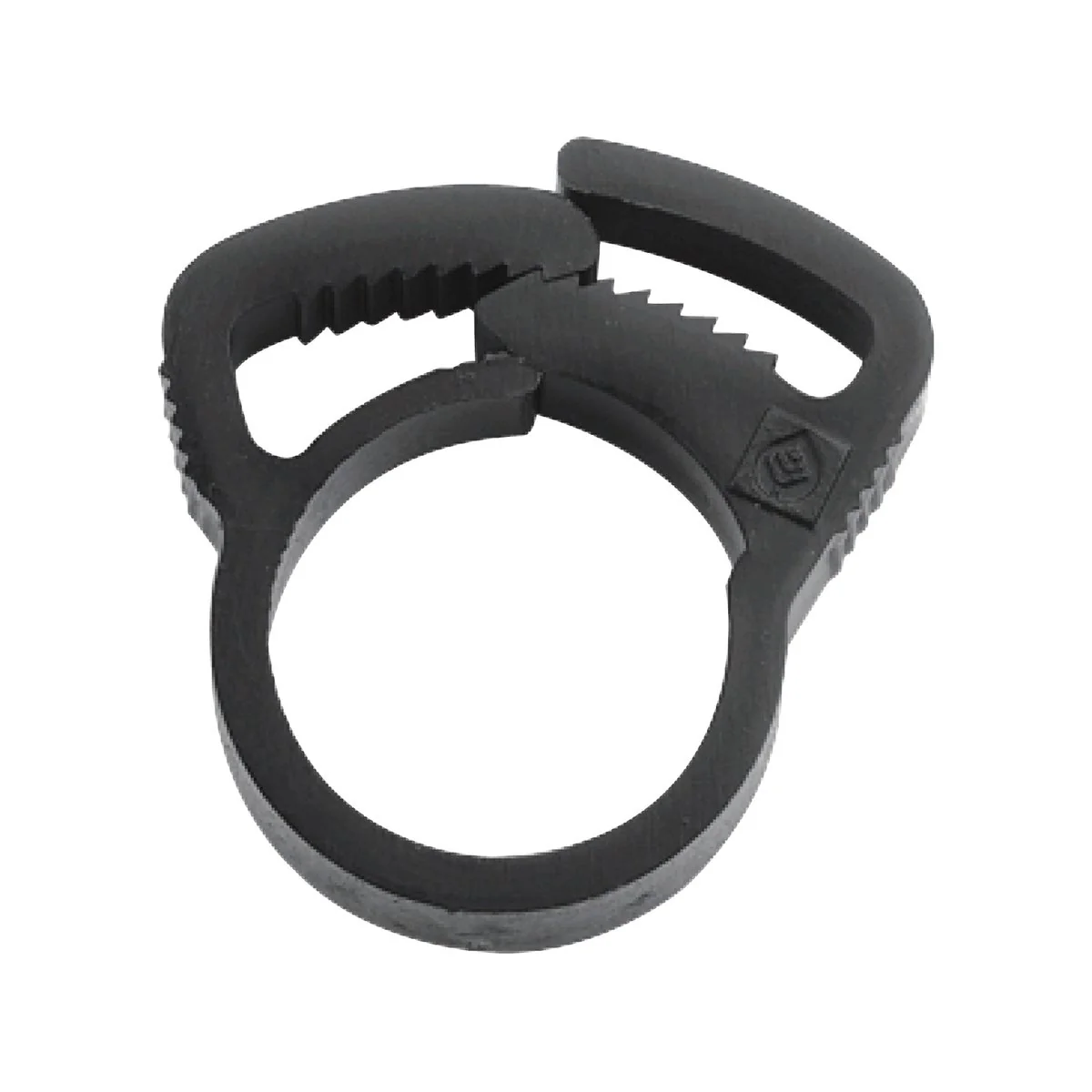 Pope 13mm Locking Clamp - 25 Pack - Secure Grip - UV Stabilised - Black - Image 2