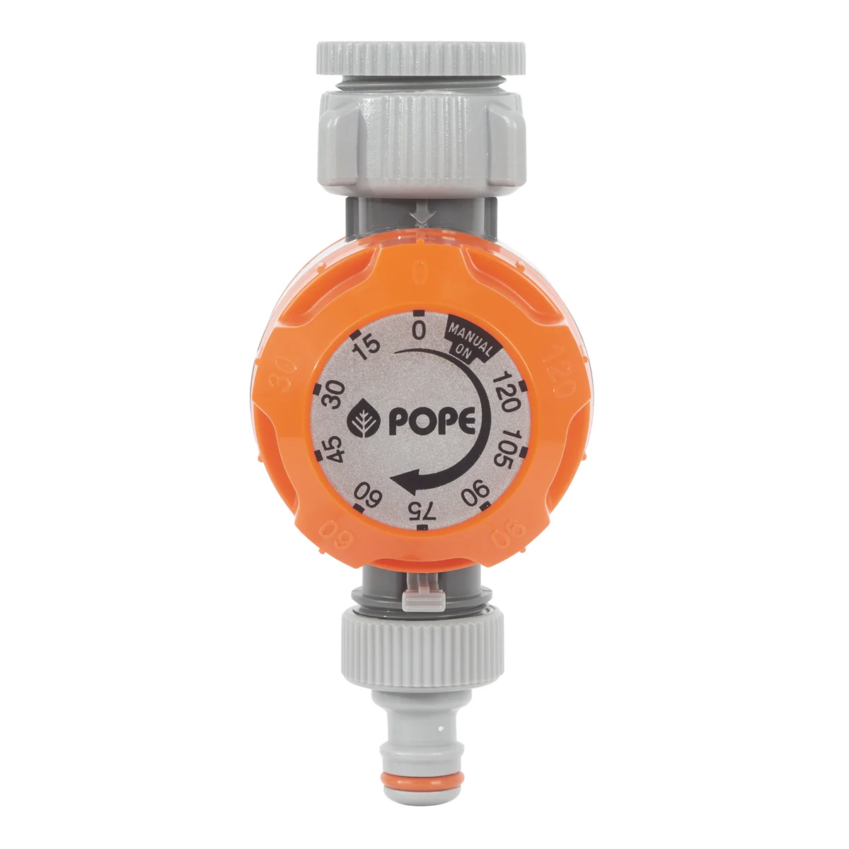 Pope 2 Hour Tap Timer - Manual Garden Watering Timer - 100mm x 200mm x 85mm
