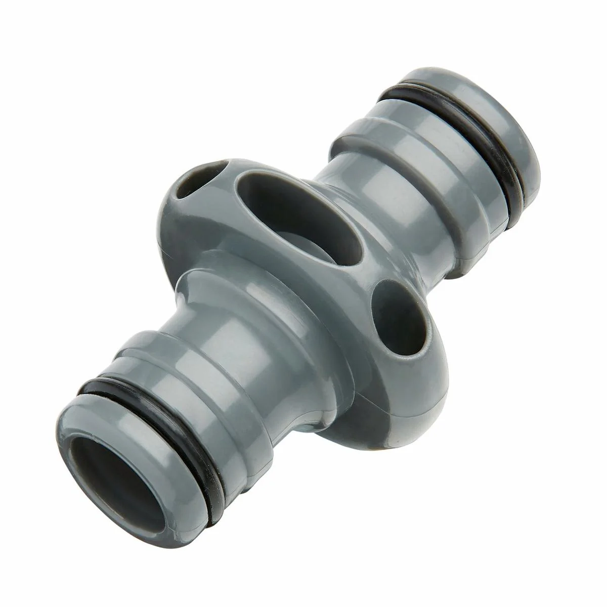 Pope 2 Way Hose Coupler - 18mm - ABS - Outdoor Use