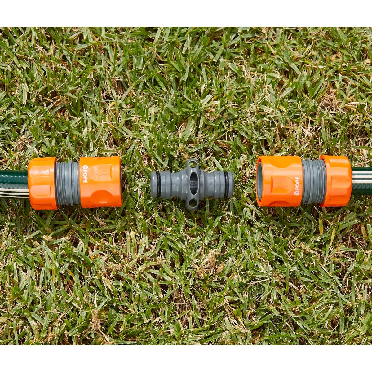 Pope 2 Way Hose Coupler - 18mm - ABS - Outdoor Use - Image 4