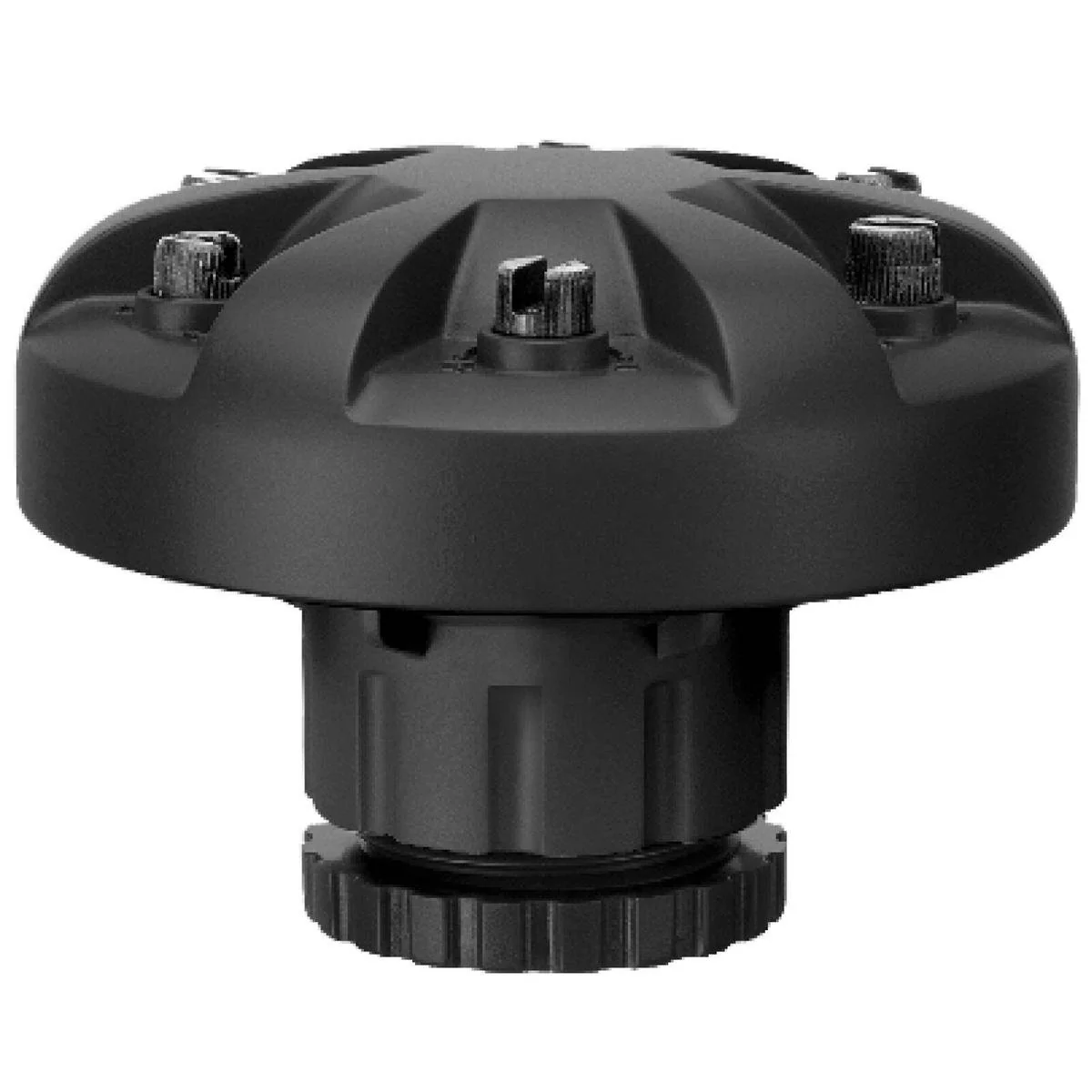 Pope 4mm Black 6 Port Manifold - Polypropylene - Adjustable Flow Control