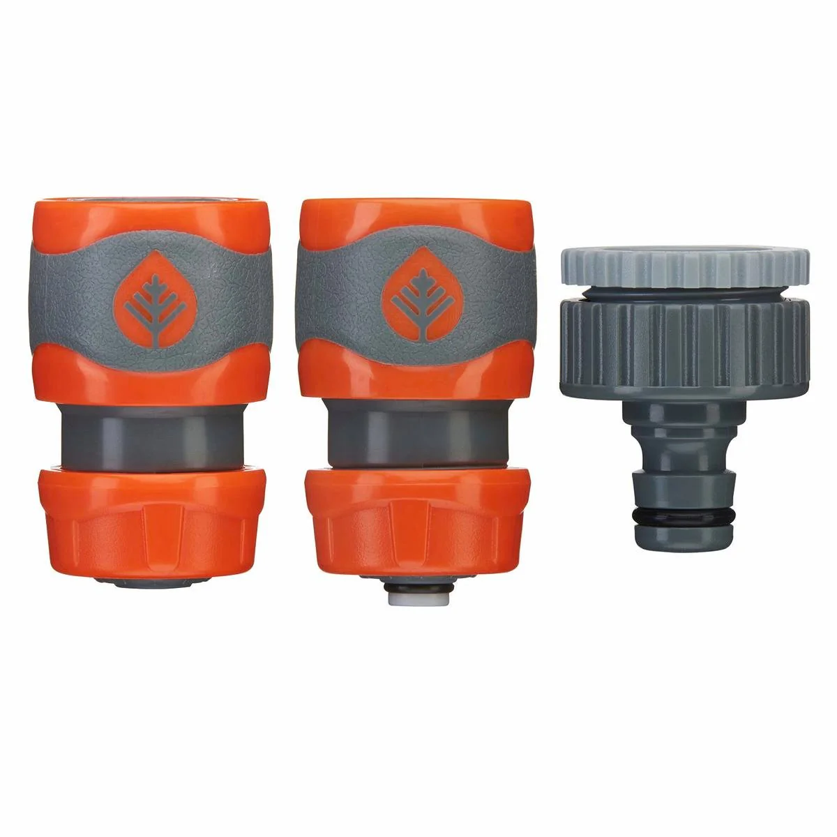 Pope Comfort Grip Hose Connector Set - 12mm - ABS Plastic - Outdoor Use