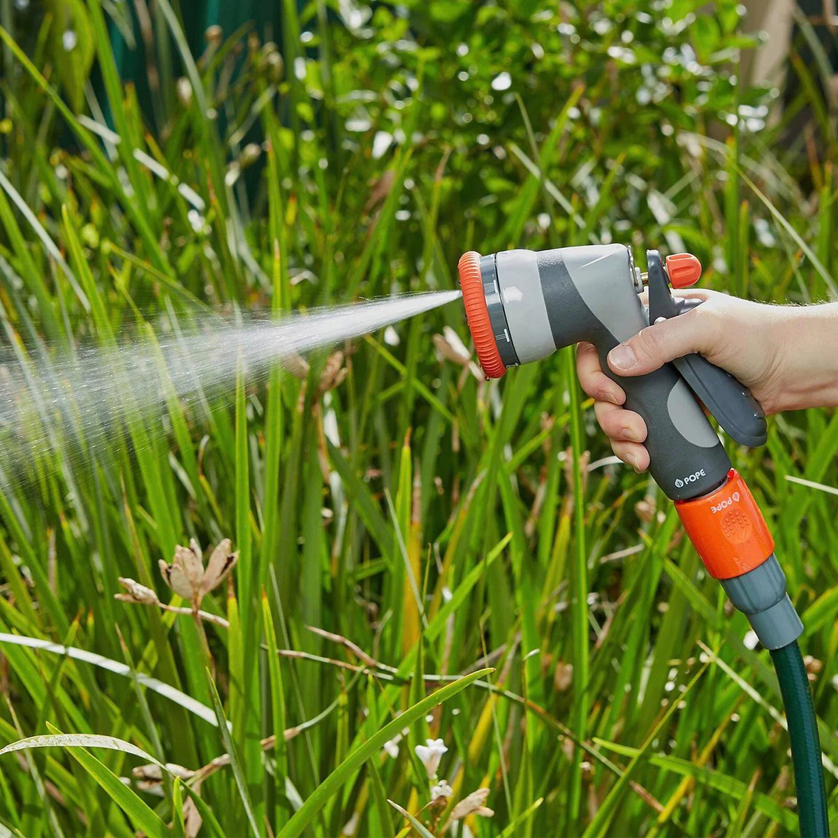 Pope Thumper Hand Spray - 130mm - Metal - 7 Watering Patterns - Image 4