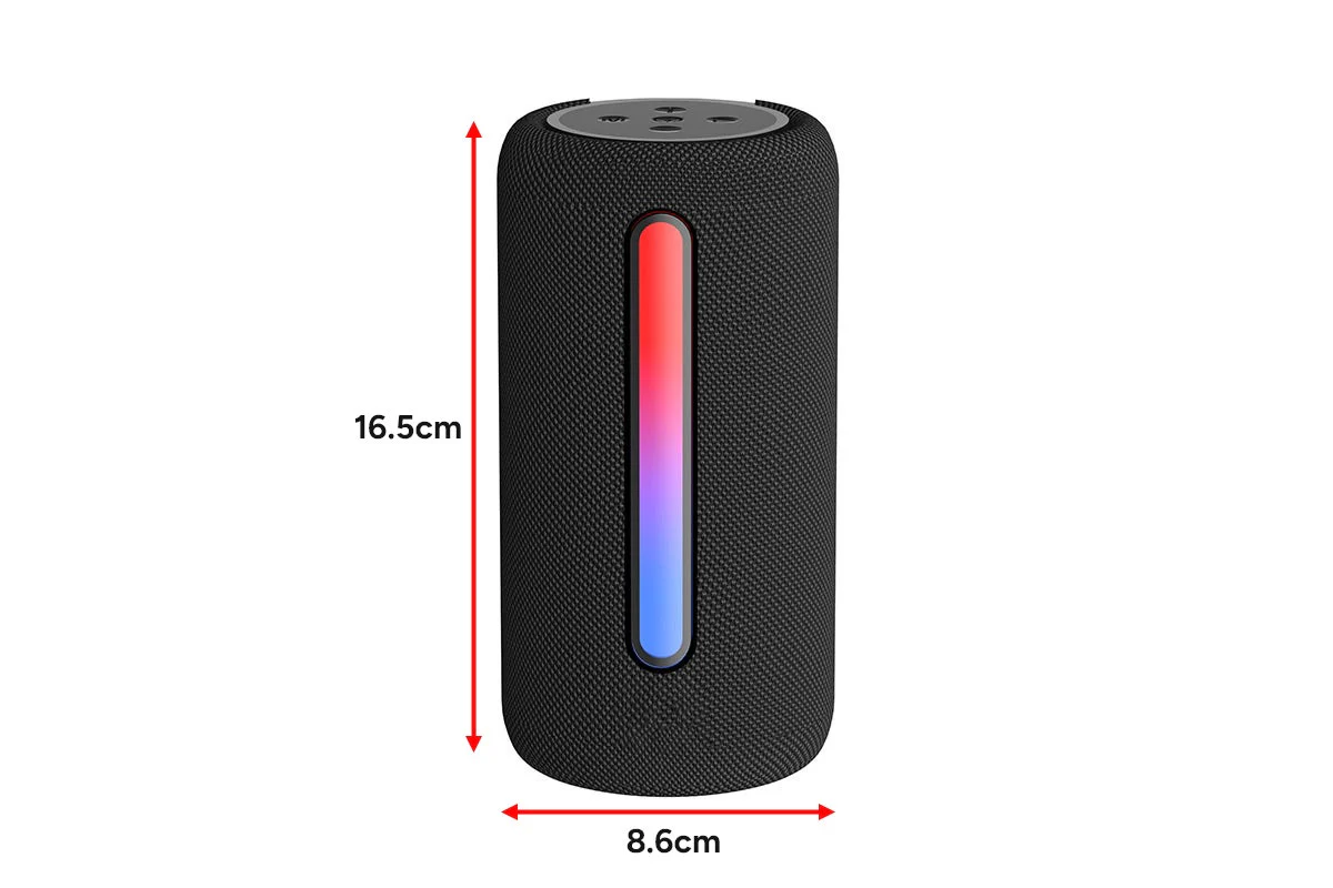 Portable RGB Bluetooth Speaker 10W with LED Lights - Image 13