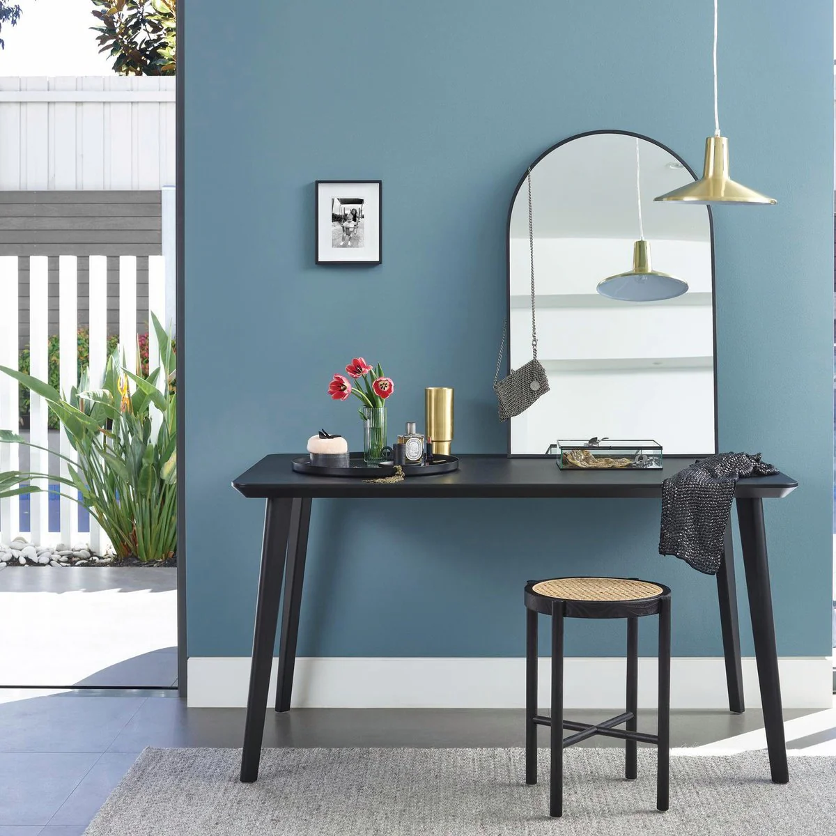 Porter S Washable Paint - 100ml - Hamptons Blue - Eggshell Finish - Image 3