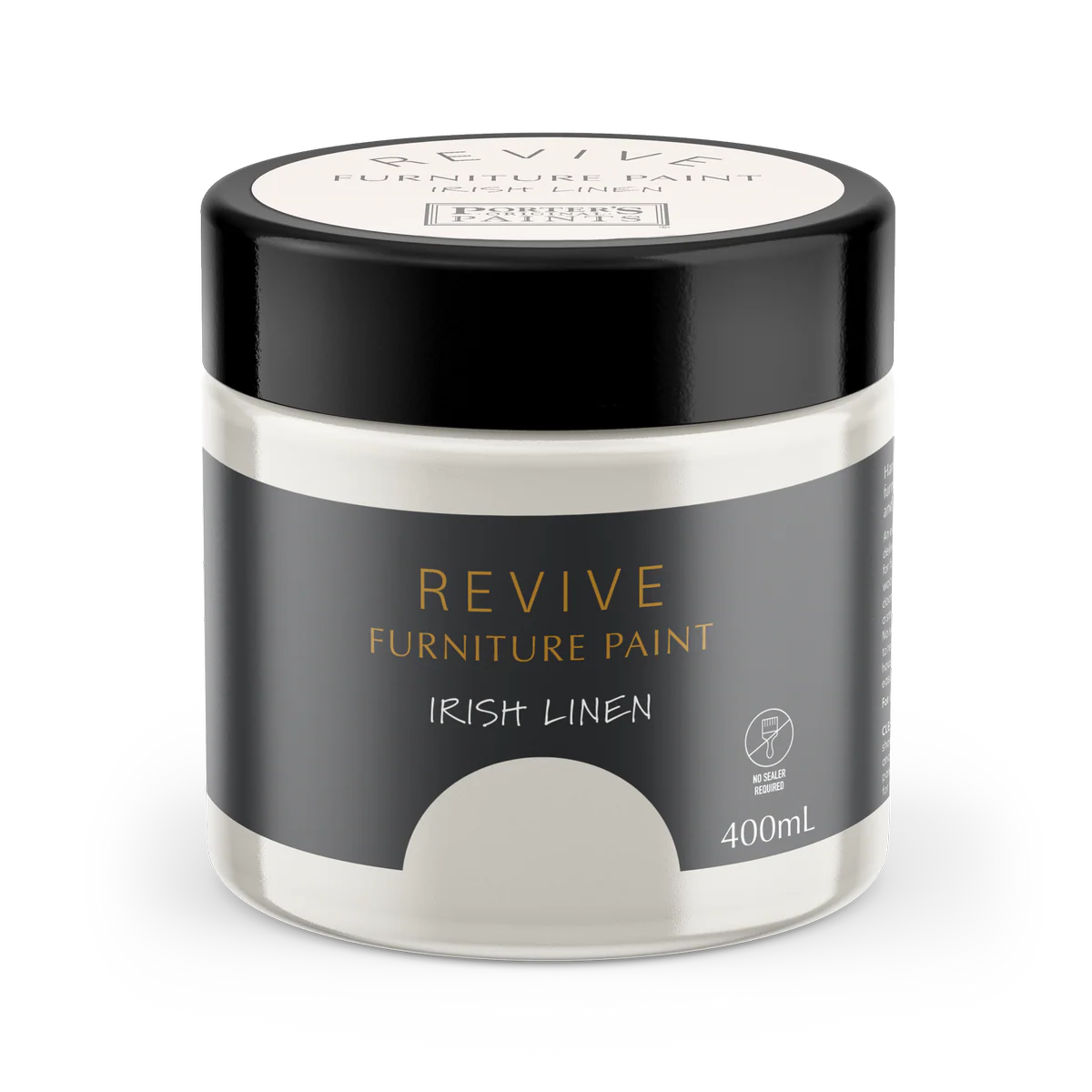 Porters Revive Furniture Paint 400ml Irish Linen - Ultra Smooth Finish