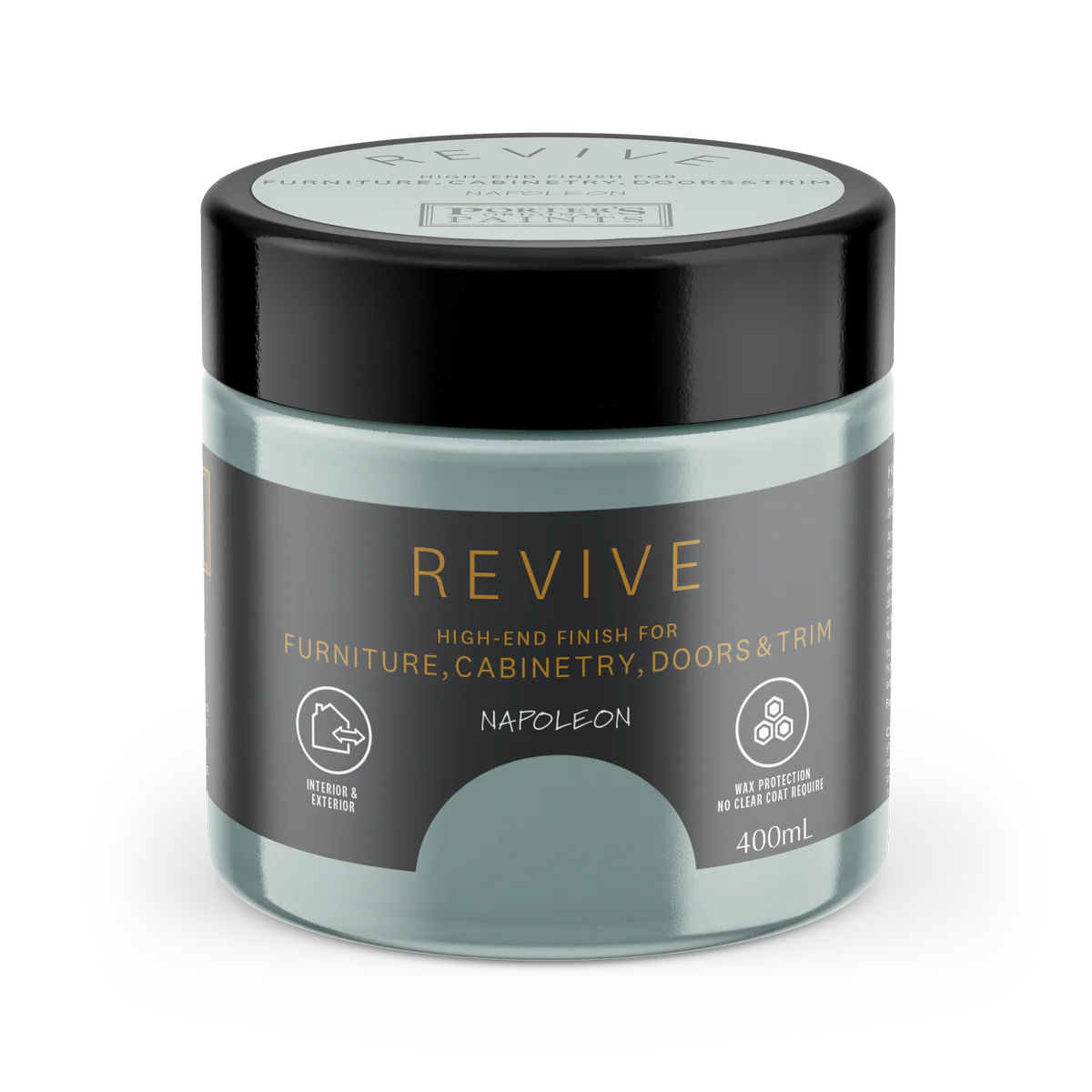 Porters Revive Furniture Paint 400ml Napoleon - Ultra Smooth Finish
