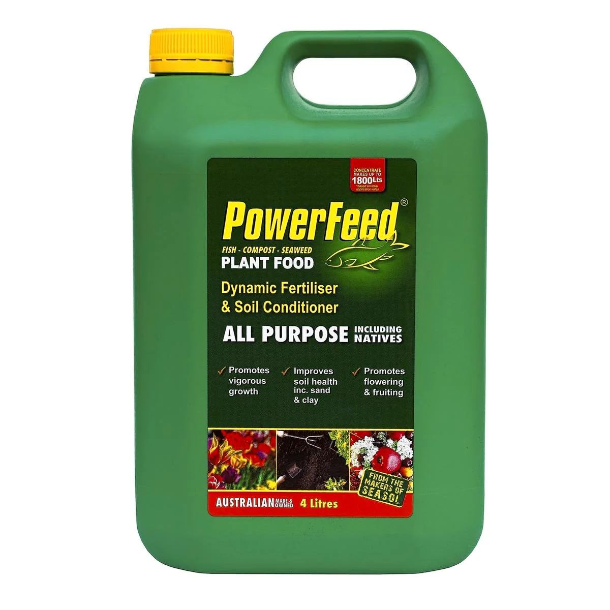 PowerFeed Plant Food - 4L - Liquid - All Purpose Including Natives