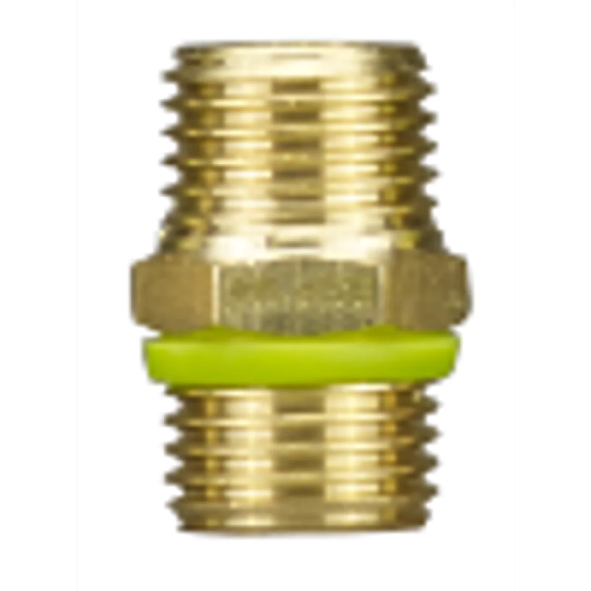 Powerfit 1/4 BSP Male to Male Connector Brass Air Tool Fitting