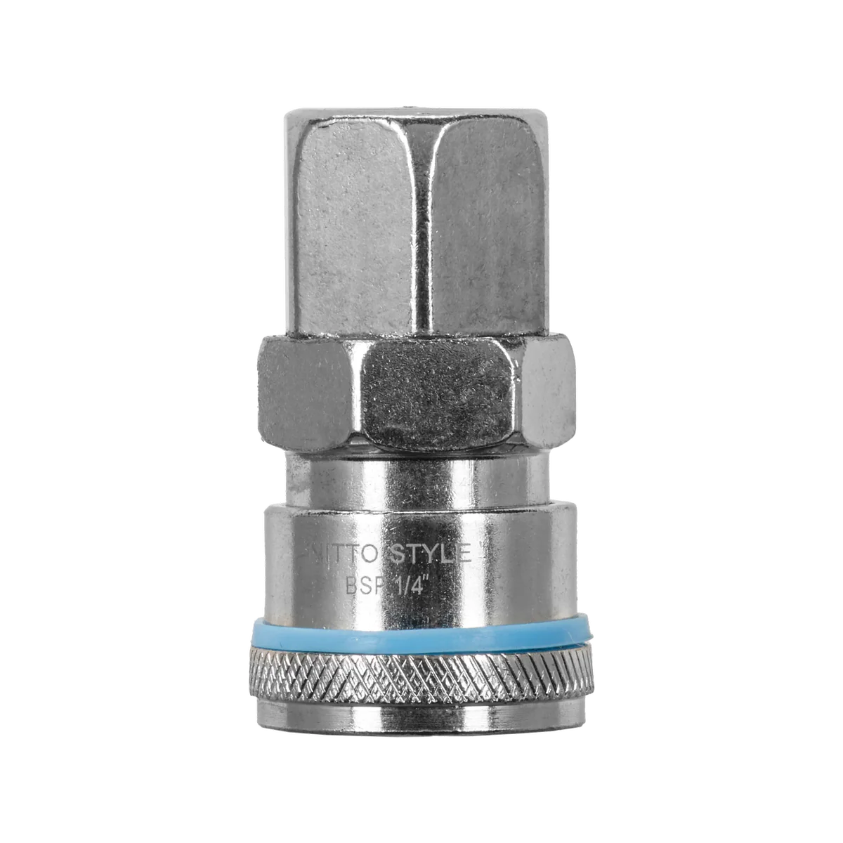 Powerfit Female Coupler - ¼” - Steel - Nitto Style
