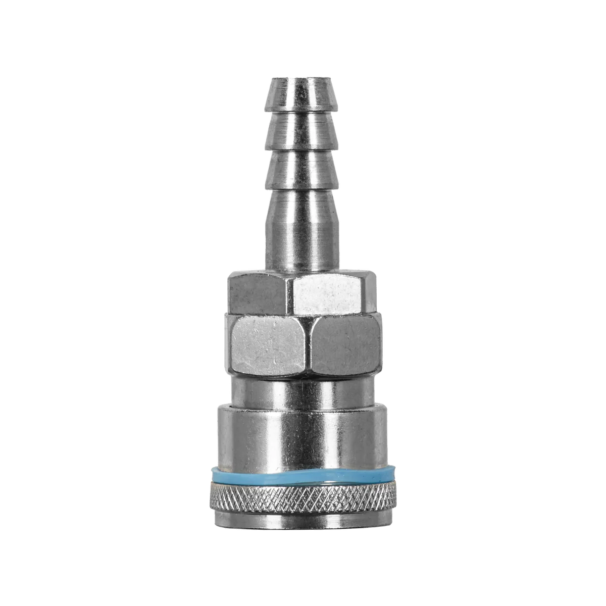 Powerfit Nitto Style Barbed Coupler - 10mm - Steel - 150PSI