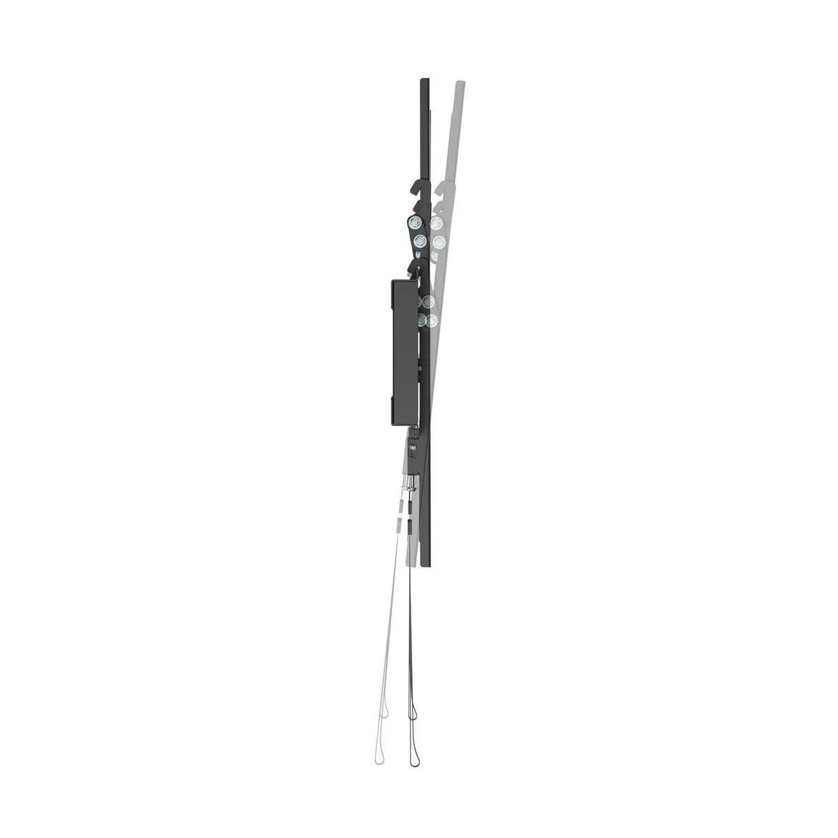 Practa 32 55 Variable Height Tilt TV Wall Mount - 32" to 55" - Black - Free-Tilting Design - Image 5
