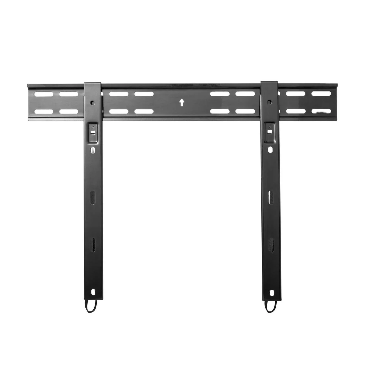 Practa 37-70 Ultra Slim Fixed TV Wall Mount - 10mm Profile - Black - Image 2