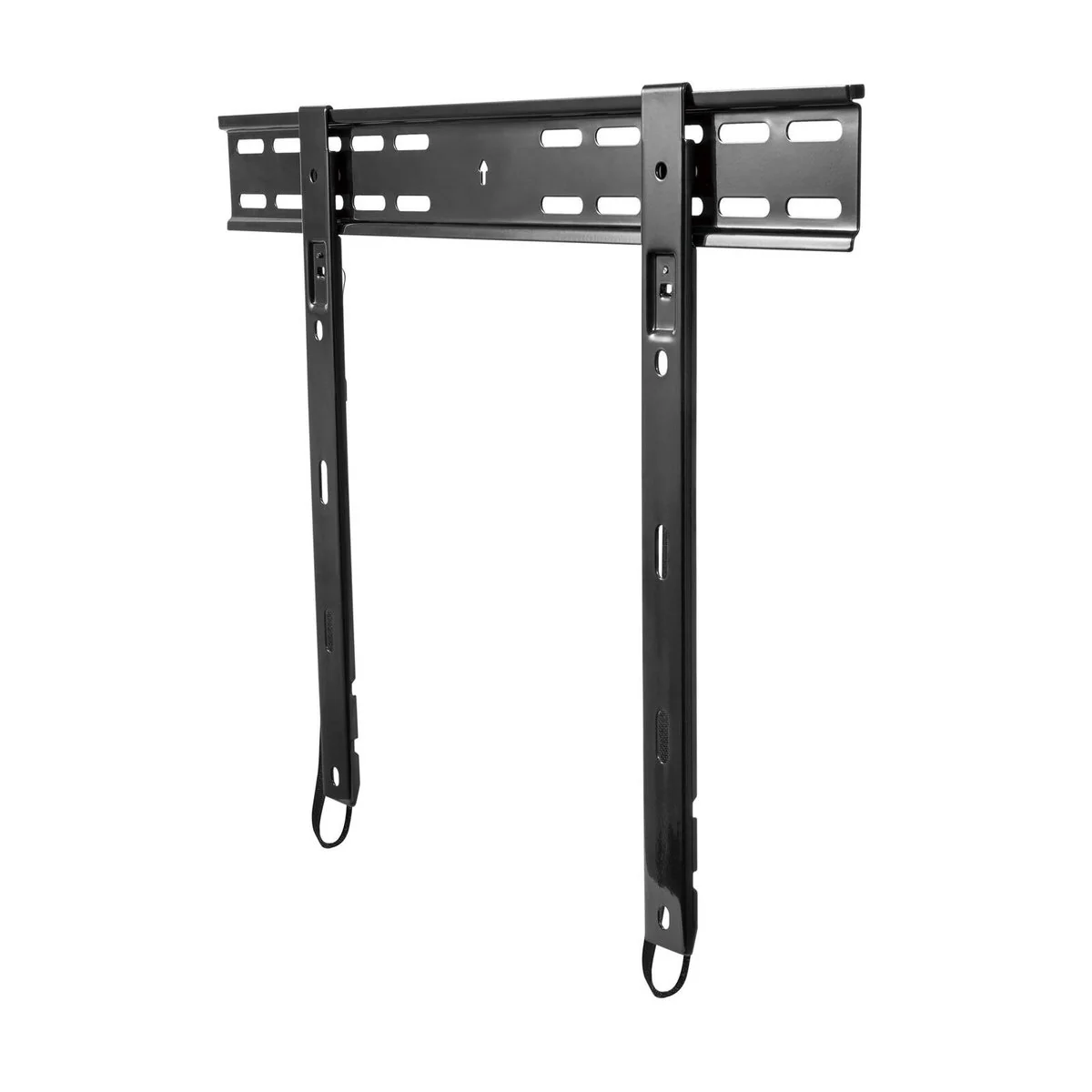 Practa 37-70 Ultra Slim Fixed TV Wall Mount - 10mm Profile - Black - Image 3