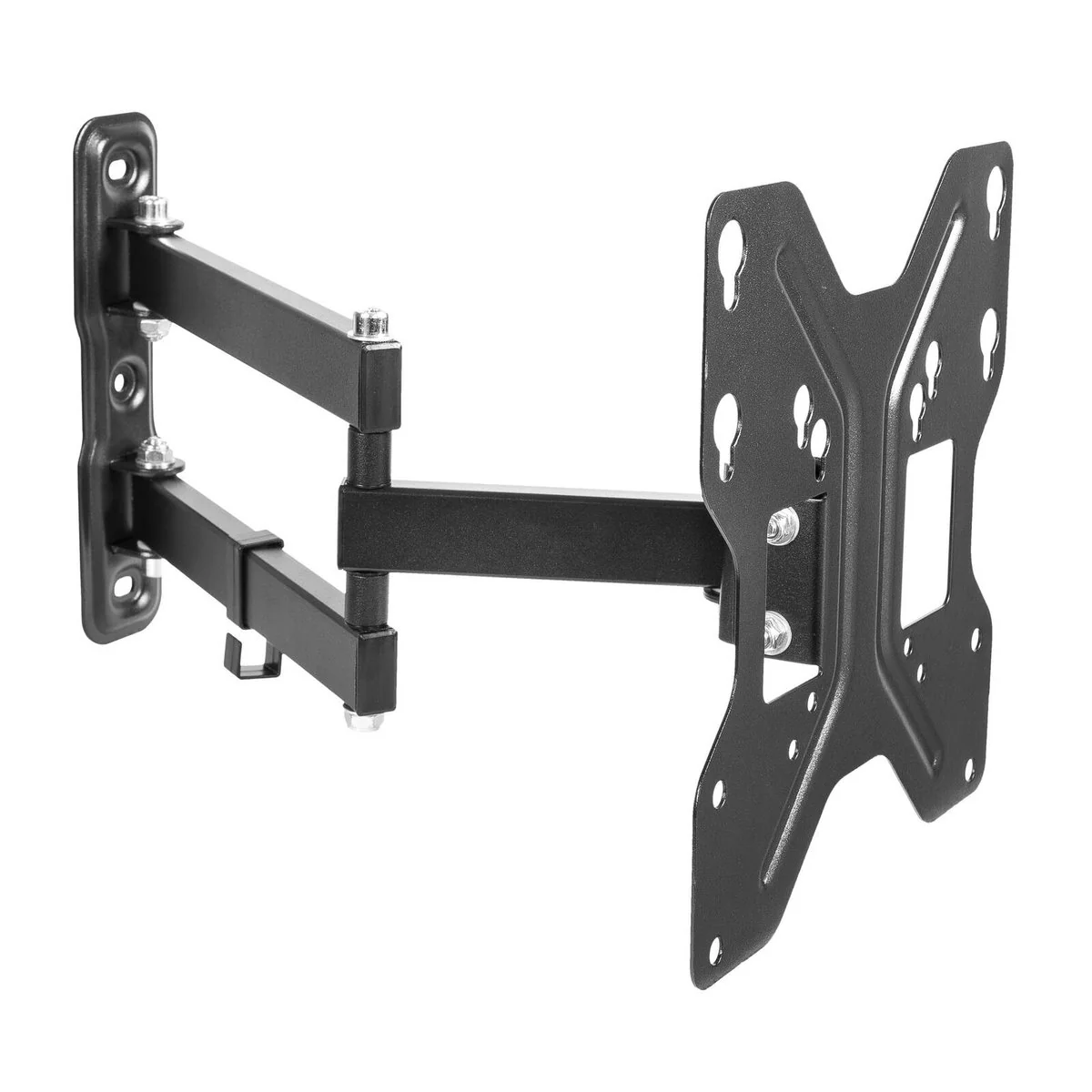 Practa Full Motion TV Wall Mount 23"-47" - Black - Easy Installation, Swiveling Arm - Image 2