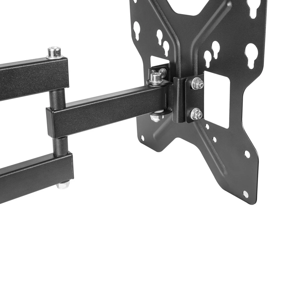 Practa Full Motion TV Wall Mount 23"-47" - Black - Easy Installation, Swiveling Arm - Image 5