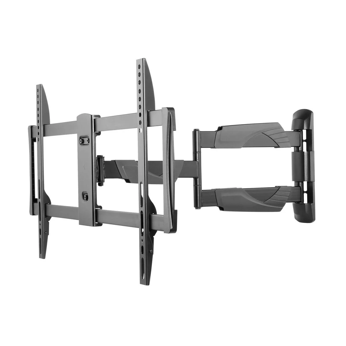 Practa Full Motion TV Wall Mount 37"-70" - Black - Swiveling Arm - VESA 600x400 - Image 2