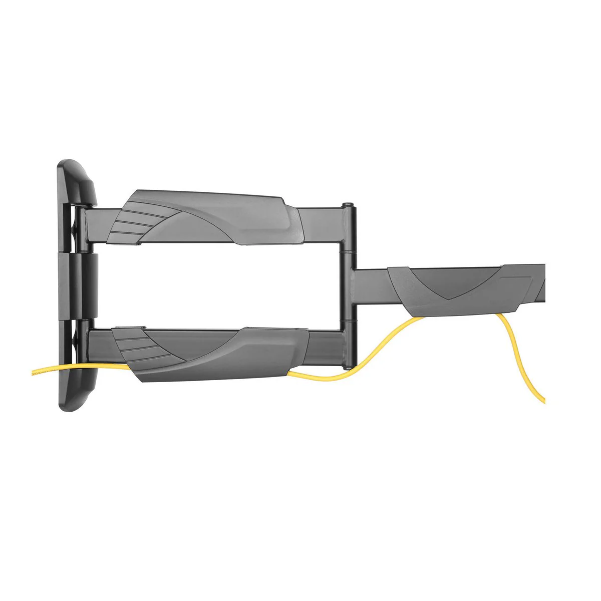 Practa Full Motion TV Wall Mount 37"-70" - Black - Swiveling Arm - VESA 600x400 - Image 5