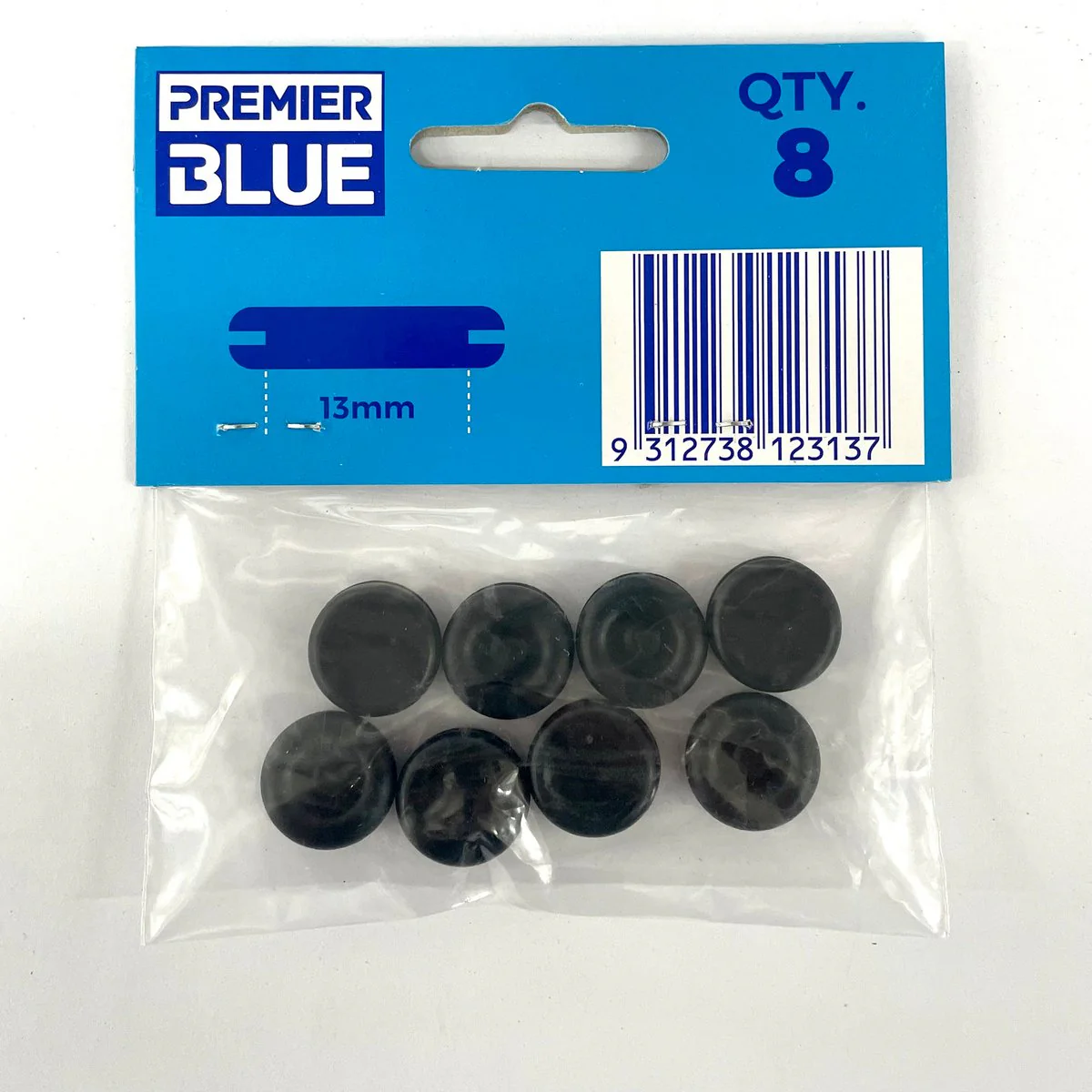 Premier Blue 13mm Blanking Grommet - Nitrile Rubber - Automotive Quality - Image 2