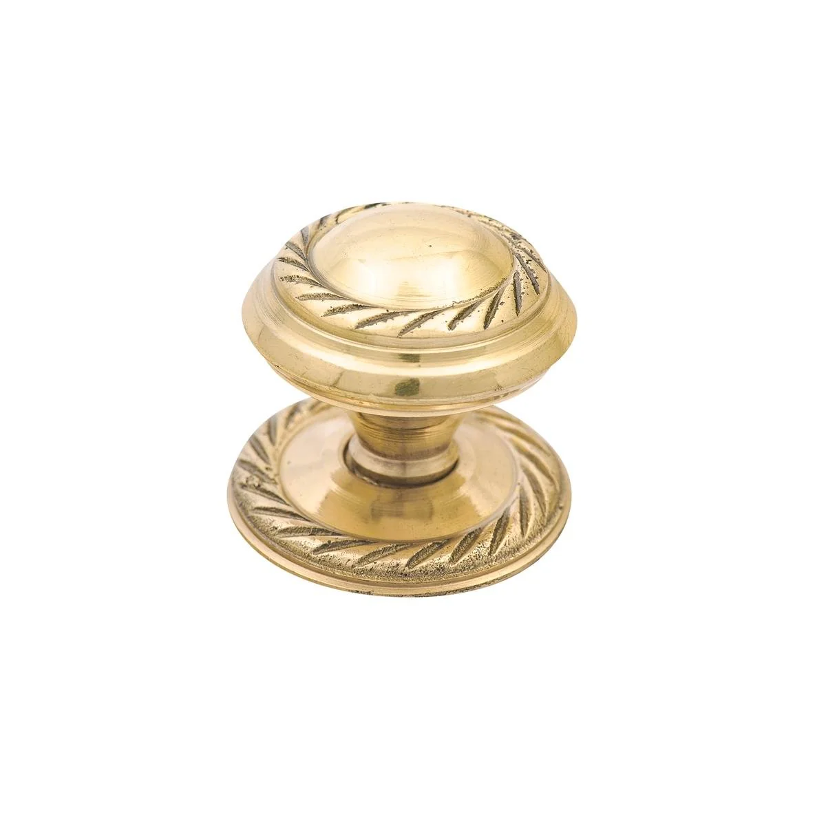 Prestige 38mm Brass Georgian Knob - Traditional Design - Easy to Install