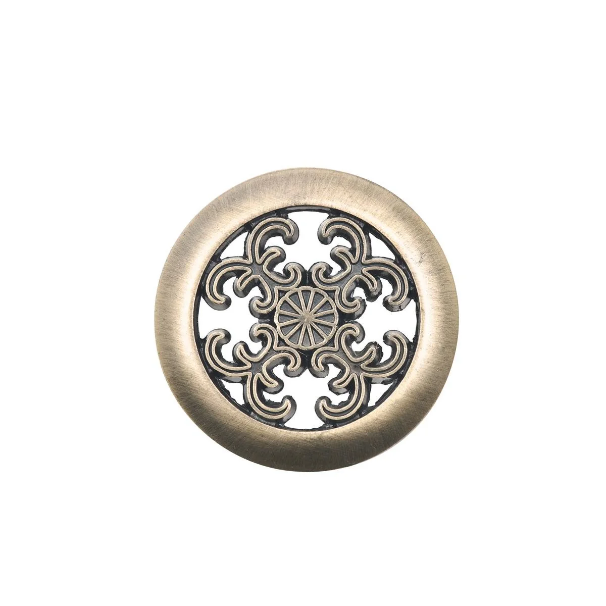 Prestige Antique Brass Knob - 38mm Zinc Alloy - Easy To Install