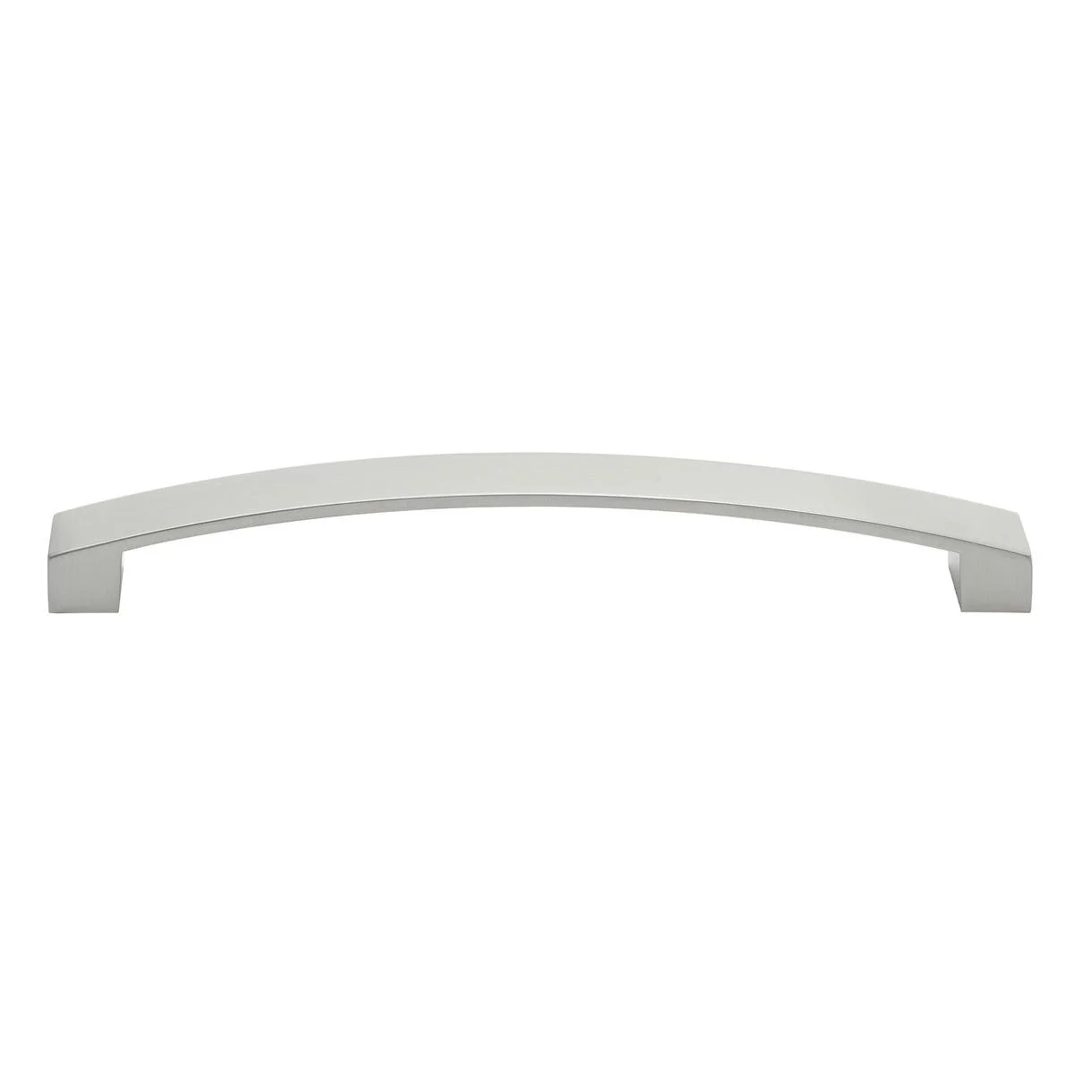 Prestige Brushed Nickel Flat Bow Handle 160mm Zinc Alloy Easy Install