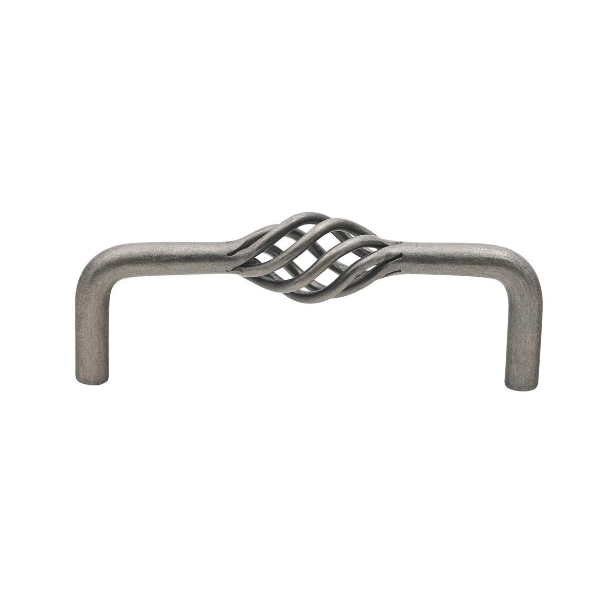 Prestige Pewter Twist Handle - 96mm Steel - Easy To Clean - Traditional Design