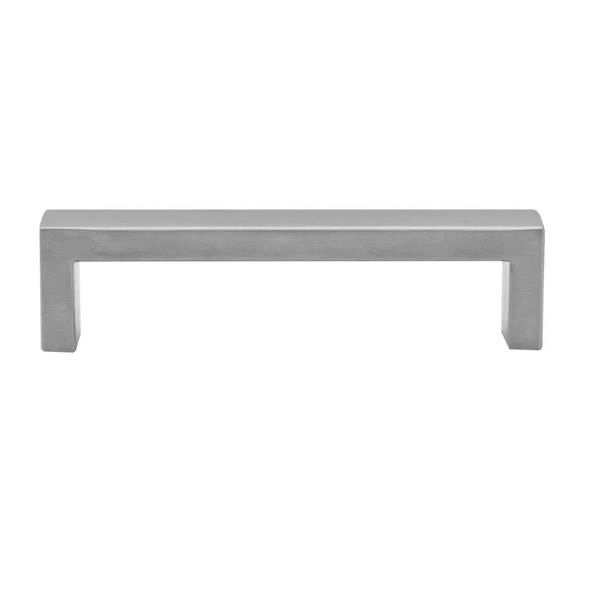 Prestige Square Pull Handle - 96mm - 304 Grade Stainless Steel - Easy Install
