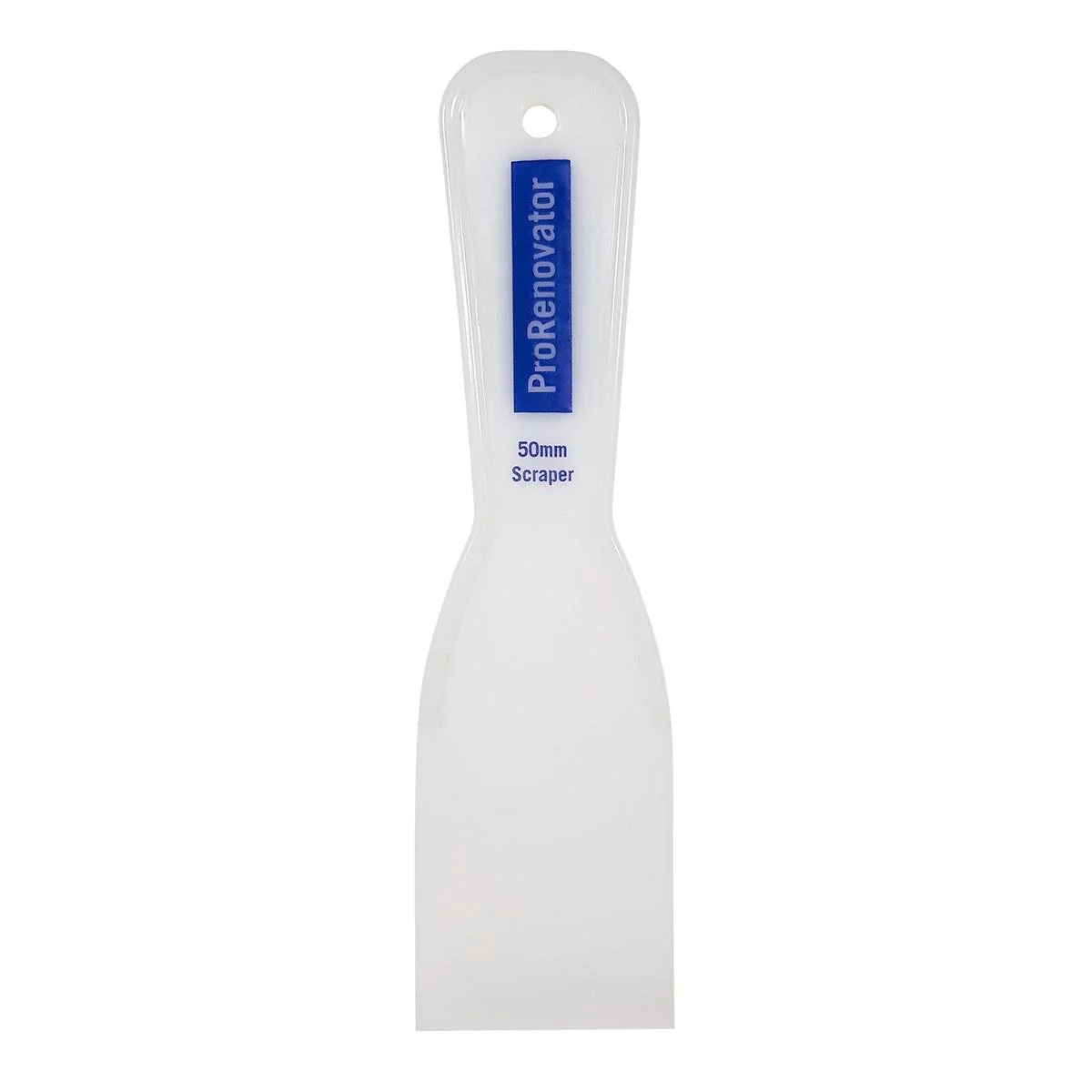 Pro Renovator 50mm Plastic Scraper - Smooth Finish - Easy Use
