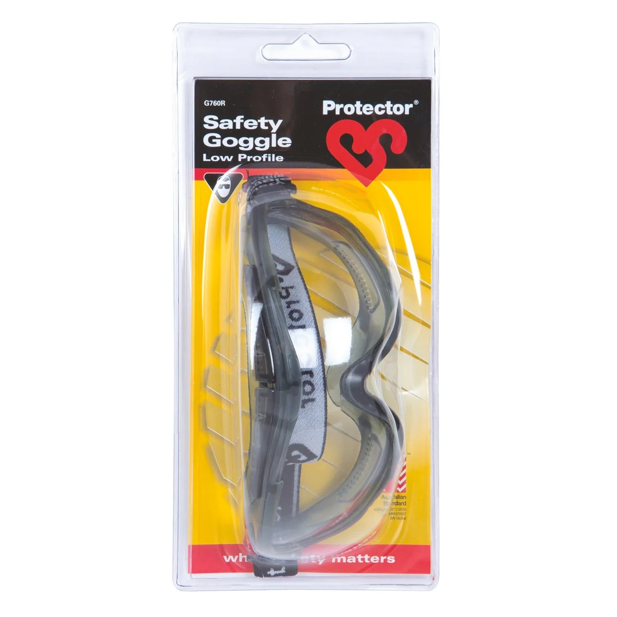 Protector Compact Safety Goggles - 20mm x 24mm x 27mm - Polycarbonate - Anti-Fog - Image 2