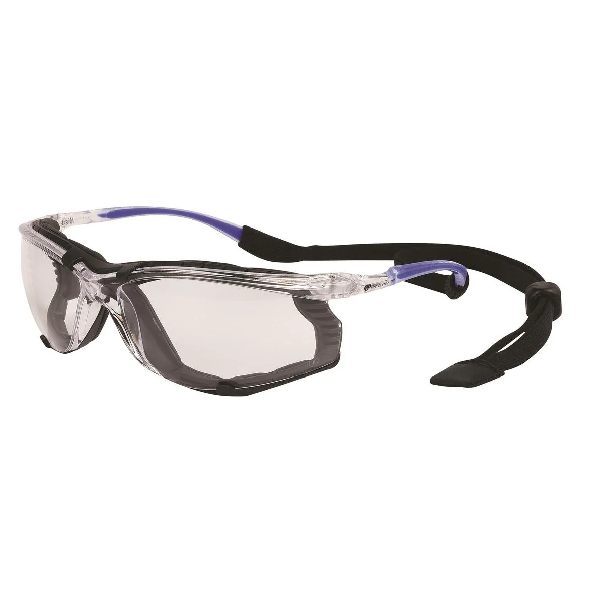 Protector Safety Glasses - Clear - Polycarbonate - Dust Guard